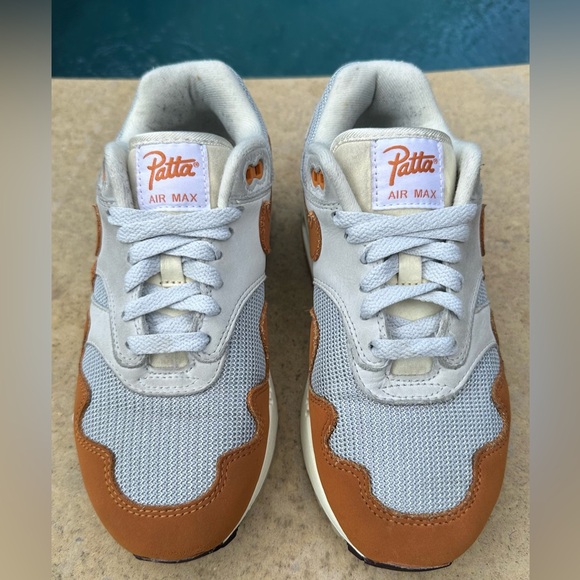 Nike Air Max 1 Patta Waves Monarch - Size 4 Men’s, 5.5 Women’s - Picture 4 of 8